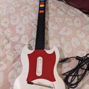 Red Octane SG Controller Guitar Hero Guitar for PS2 model 95077.805